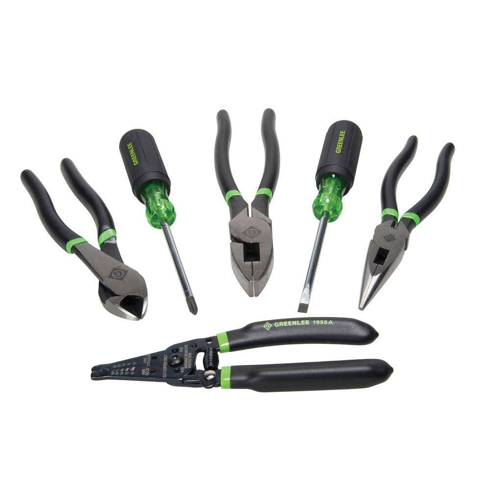 Greenlee 0159-36 6 Piece Apprentice Tool Set