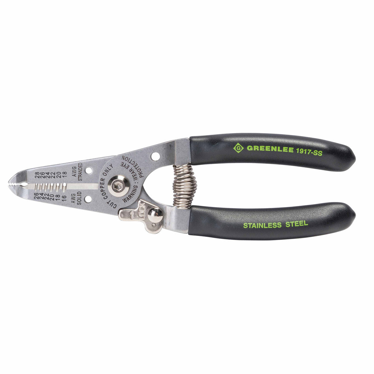 Greenlee 1917-SS Stainless Wire Stripper and Cutters (16-26AWG) - 2