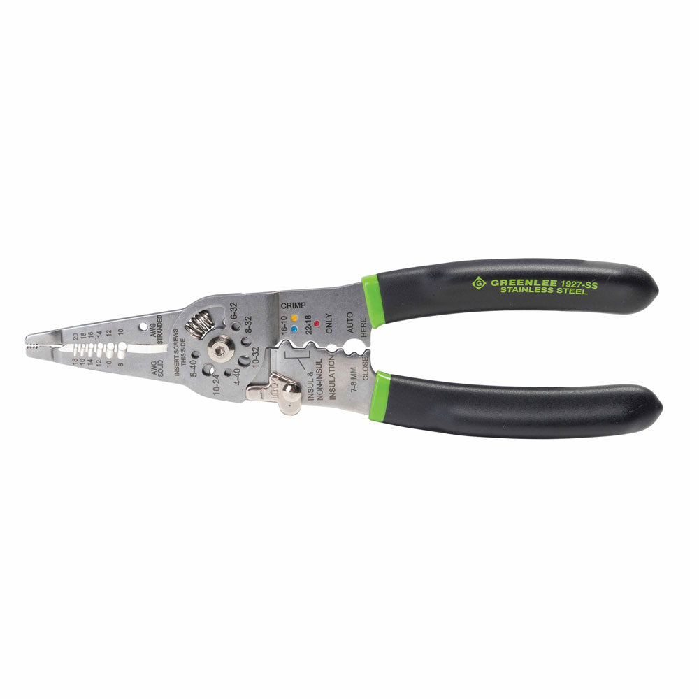 Greenlee 1927-SS SS Stripping / Crimping Combo Tool