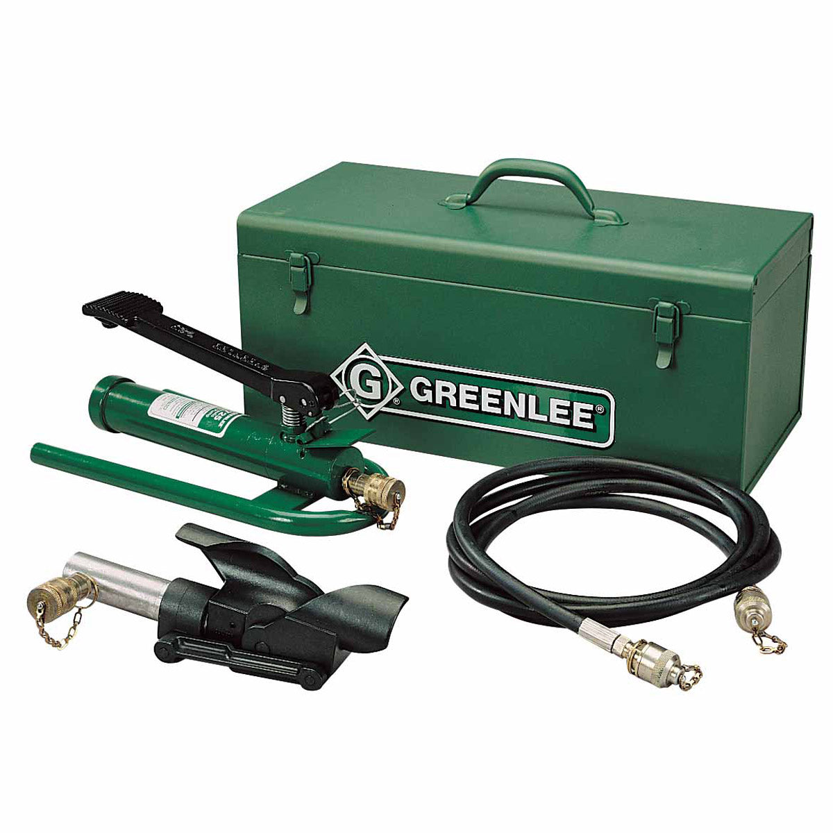 Greenlee 800F1725 Hydraulic Cable Bender with Foot Pump, Hose Unit and Storage Box - 2