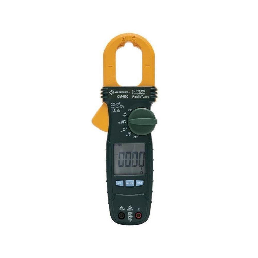 Greenlee CM-660 600 Amp AC True RMS Clamp Meter