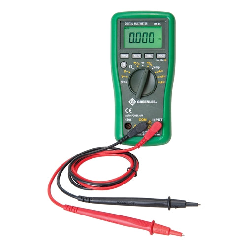 Greenlee DM-65 1000V AC/DC Digital Multimeters