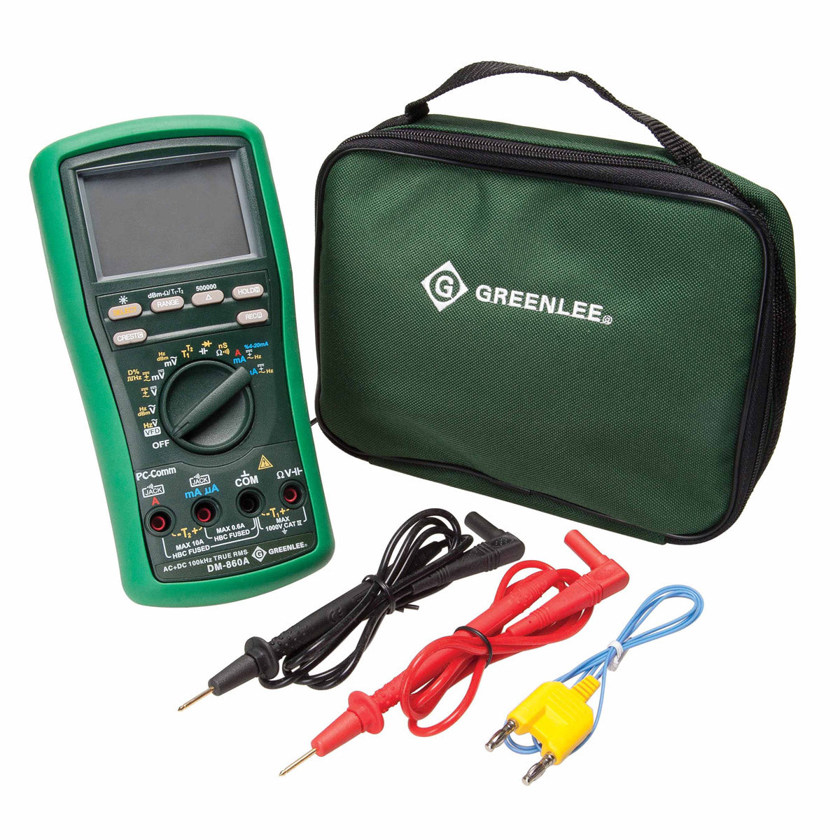 Greenlee DM-860A Industrial Digital Multimeter - 4