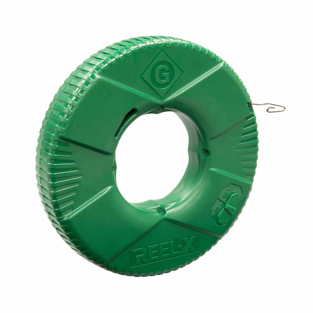 Greenlee FTXS-65BP Greenlee 65' REEL-X 1/8" Steel Fish Tape (Bulk Pack) - 2