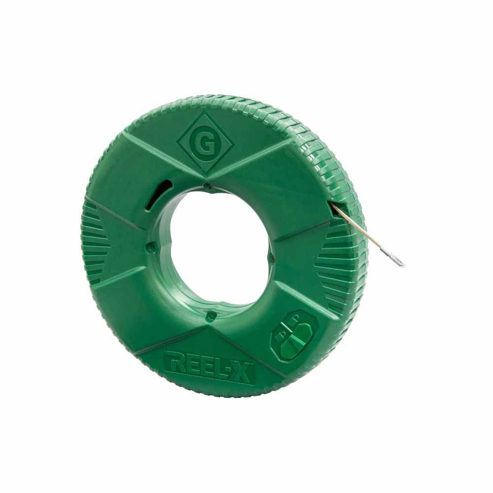 Greenlee FTXSS-125 Greenlee 125' REEL-X 1/8" Stainless Steel Fish Tape - 2